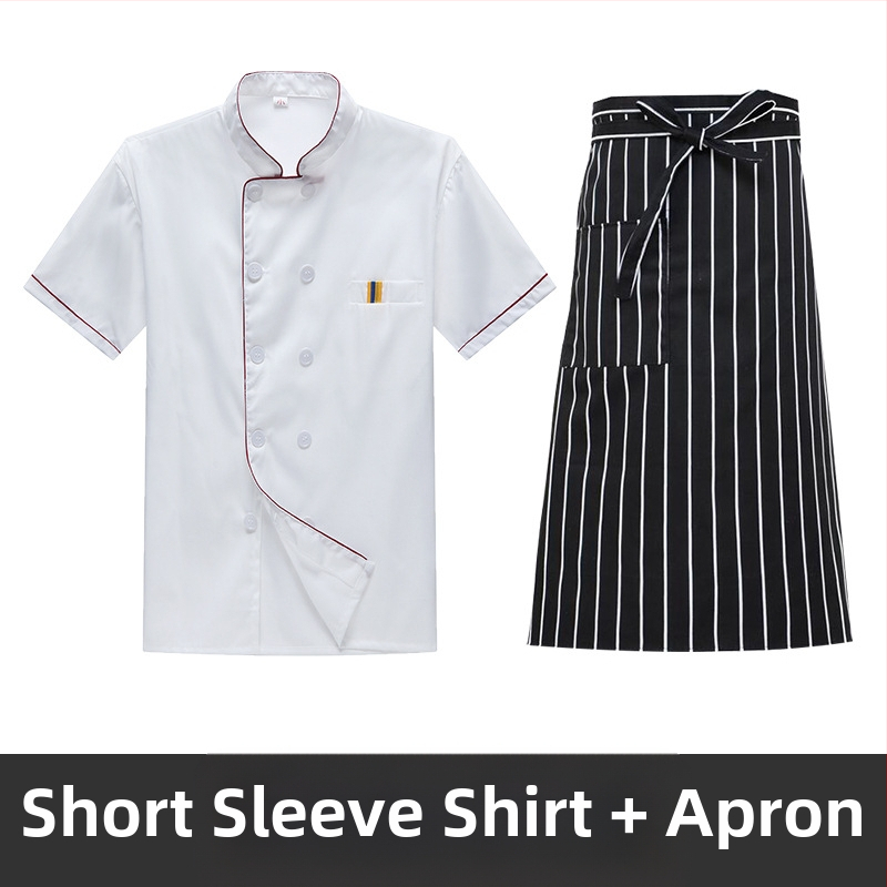 Meeste koka tööriided, lühikeste varrukatega suvised hingavad toitlustusriided, pikkade varrukatega söökla köögiriided, pluss-suuruses