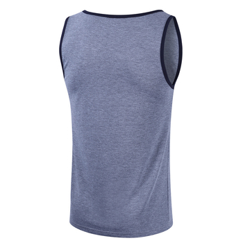 „Amazon“ vasarinė vienspalvė vyriška liemenė, pagaminta iš Europos ir Amerikos užsienio prekybos, sportinė viršutinė dalis, elastinga, greitai džiūstanti, treniruočių liemenė vyrams