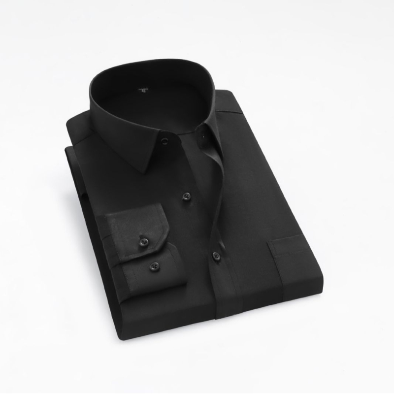 2023 Új Ing Gyémánt Gombmintás Egyszínű Férfi Ing Alkalmi Férfi Hosszú Ujjú Ing Üzleti Professzionális Fehér Ing