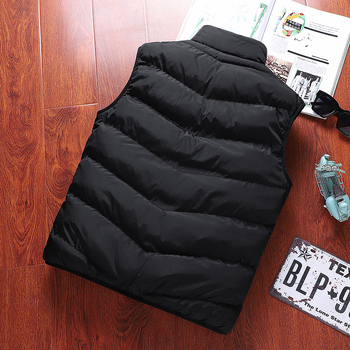 Rudens ir žiemos laisvalaikio liemenė vyrams su vertikalia apykakle, medvilniniai drabužiai, plius dydžio liemenė, korėjietiško stiliaus aksominė stora šilta striukė, tiesioginis tiekimas