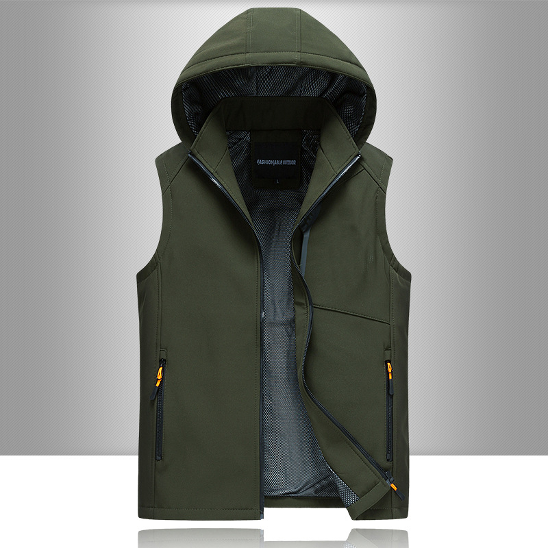 Piiriülene hulgimüügi kevadine pehme kestaga vesti soe keskealistele ja eakatele moodne trendikas sametjakk meestele ühes tükis kohaletoimetamine
