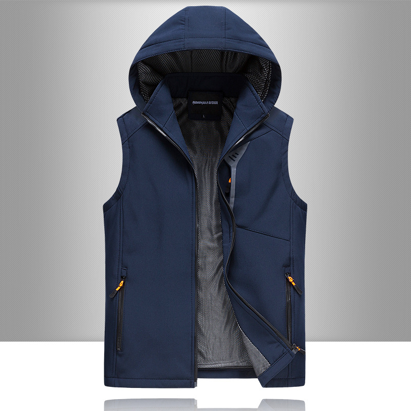Piiriülene hulgimüügi kevadine pehme kestaga vesti soe keskealistele ja eakatele moodne trendikas sametjakk meestele ühes tükis kohaletoimetamine