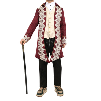 Σετ Μεσαιωνικού Μπουφάν Amazon Wish Steampunk 2024, Γοτθικό Βικτωριανό Φόρεμα