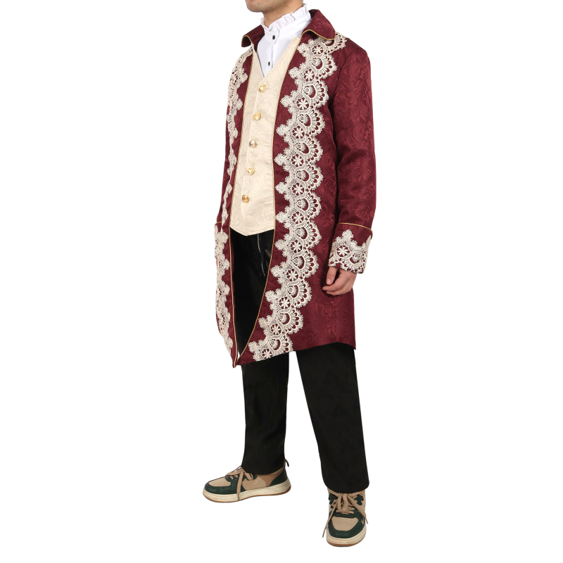 Set de jachetă medievală steampunk Amazon Wish 2024, rochie gotică victoriană