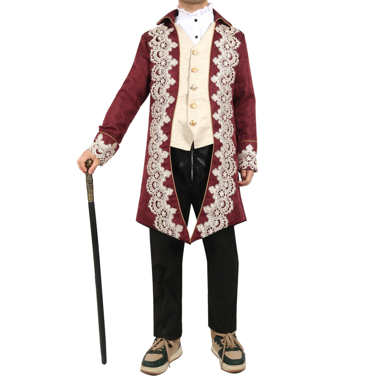 Set de jachetă medievală steampunk Amazon Wish 2024, rochie gotică victoriană