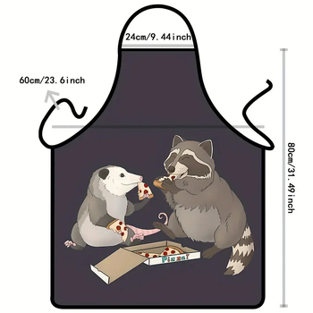 Tarpvalstybinis 3D skaitmeninio spausdinimo kaklo berankovis prijuostės virtuvės seilinukas su seilinuku, didmeninė prekyba baristų kepimo kombinezonais