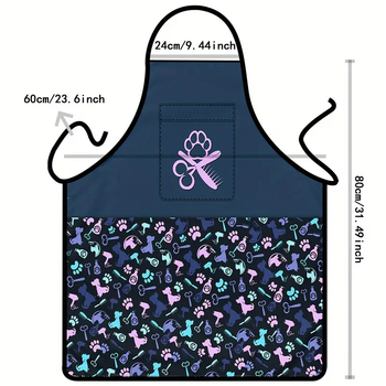 Tarpvalstybinis 3D skaitmeninio spausdinimo kaklo berankovis prijuostės virtuvės seilinukas su seilinuku, didmeninė prekyba baristų kepimo kombinezonais