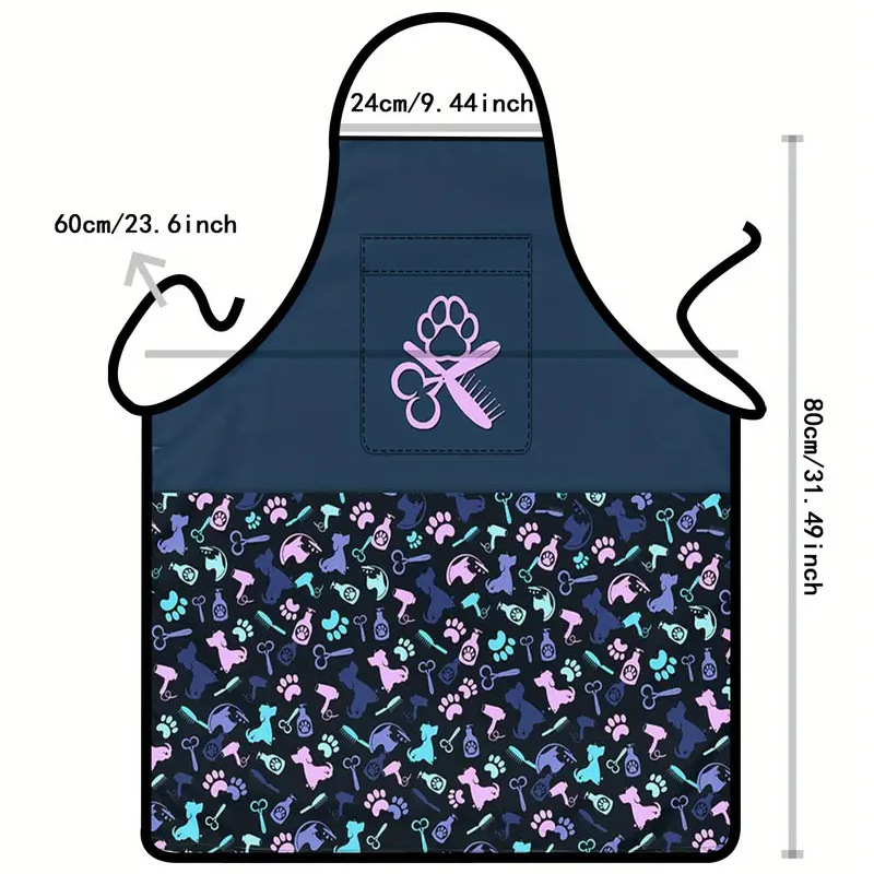 Tarpvalstybinis 3D skaitmeninio spausdinimo kaklo berankovis prijuostės virtuvės seilinukas su seilinuku, didmeninė prekyba baristų kepimo kombinezonais