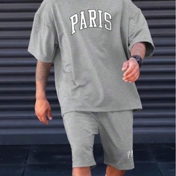 Lühikeste varrukatega T-särk 2024. aasta õhuke suvine moodne lahtine lihtne universaalne kaheosaline ME2-MA1