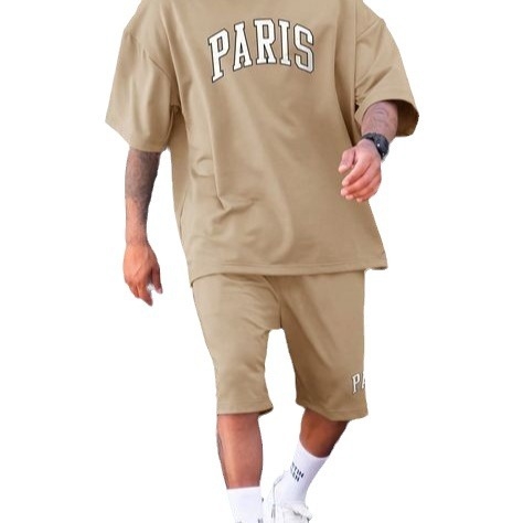 Lühikeste varrukatega T-särk 2024. aasta õhuke suvine moodne lahtine lihtne universaalne kaheosaline ME2-MA1