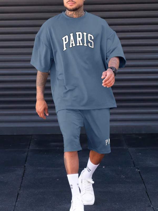 Lühikeste varrukatega T-särk 2024. aasta õhuke suvine moodne lahtine lihtne universaalne kaheosaline ME2-MA1