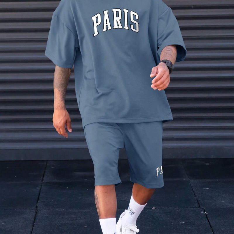 Lühikeste varrukatega T-särk 2024. aasta õhuke suvine moodne lahtine lihtne universaalne kaheosaline ME2-MA1