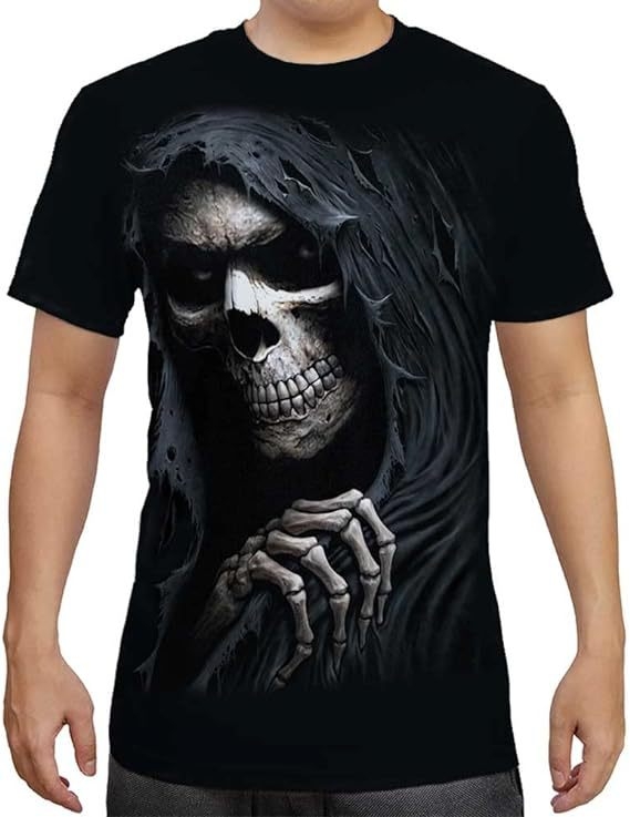 Stil european și american, serie de animații 3D cu animale, bărbați și femei, casual, mânecă scurtă, imprimare digitală 3D, tricou creativ cu mânecă scurtă