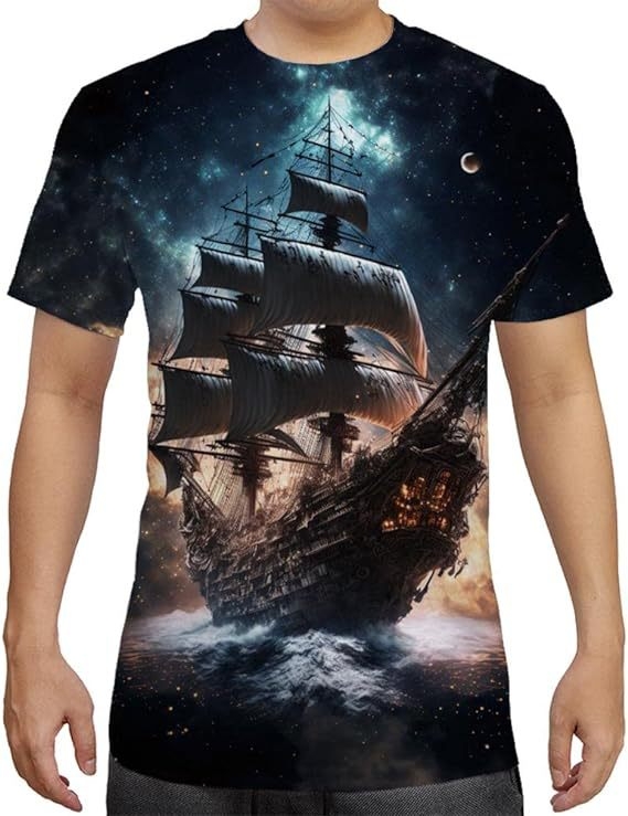 Stil european și american, serie de animații 3D cu animale, bărbați și femei, casual, mânecă scurtă, imprimare digitală 3D, tricou creativ cu mânecă scurtă