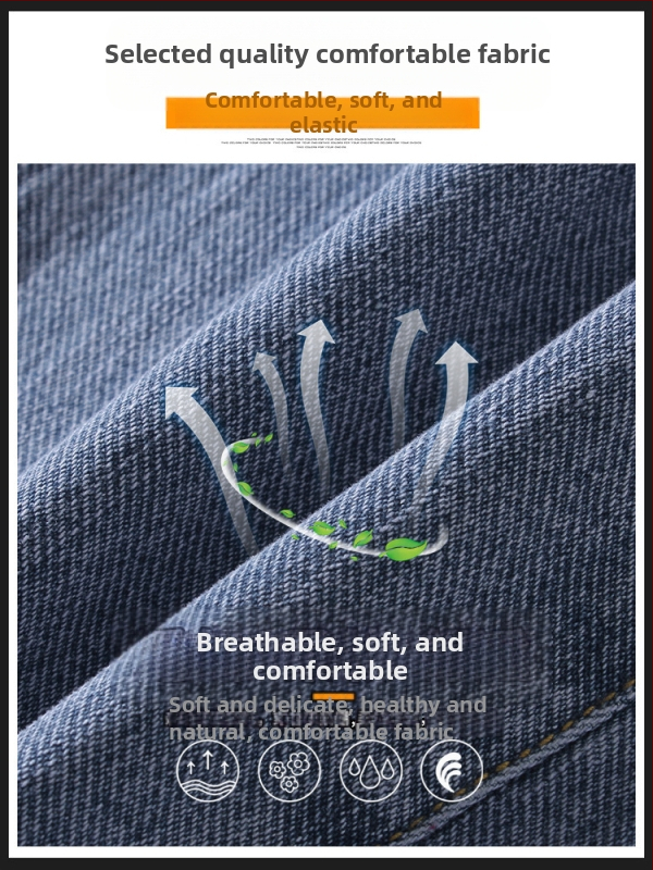 Pánske strečové džínsy, voľné, univerzálne, módne, značkové, ležérne, so zaviazaním na členky, jar a jeseň 2023, nové háremové nohavice