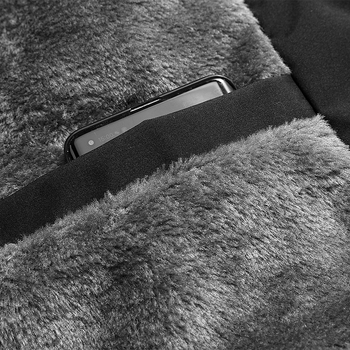 Sügis- ja talvine kapuutsiga puuvillavoodriga jope, mis hoiab sooja fliisvoodriga, paksendatud ja moodne vabaaja puuvillavoodriga jope meestele.