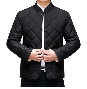 Φθινόπωρο και χειμώνας 2023, νέο παλτό με επένδυση από βαμβάκι για μεσήλικες και ηλικιωμένους μπαμπάδες, χειμωνιάτικο, casual, άνετο, ζεστό παλτό με επένδυση από φλις για άνδρες, για άνδρες