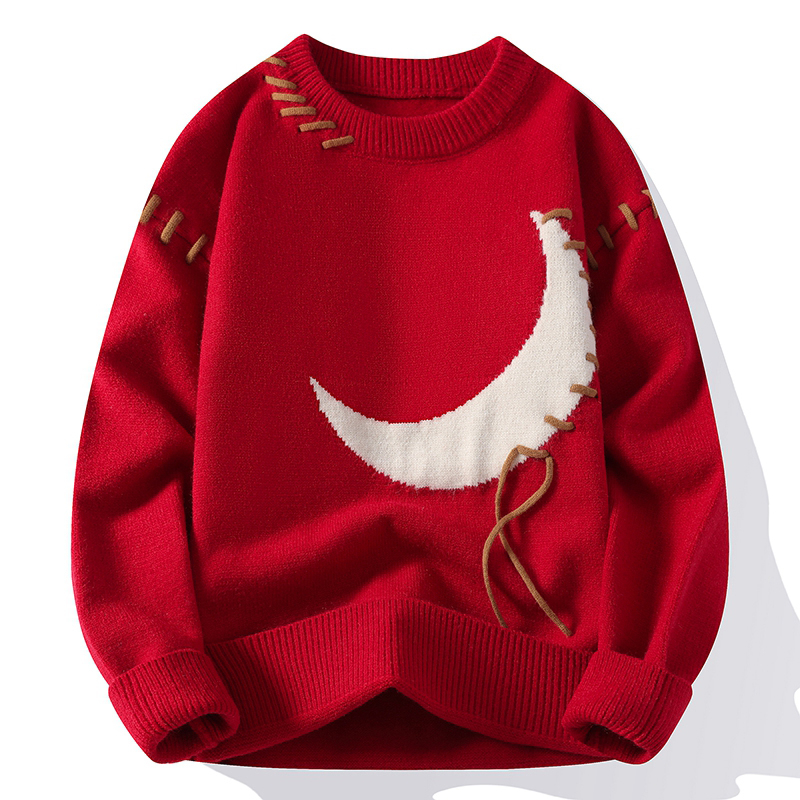 Pulover personalizat cu cusături pentru bărbați, toamna și iarna, la modă, de brand, tricotat lejer, pulover pentru bărbați, design interior, pulover, jachetă