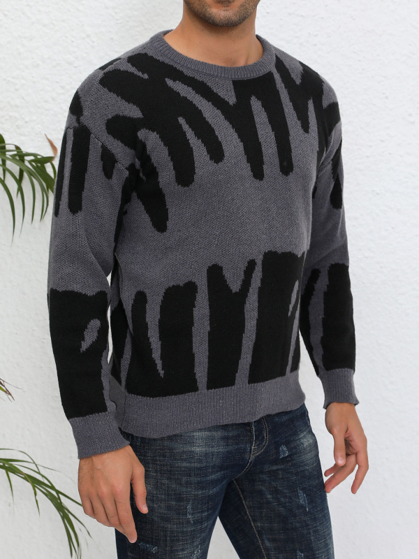 Pulovere unisex transfrontaliere europene și americane de toamnă și iarnă, cămăși personalizate cu guler rotund, largi, en-gros de la producători, la modă