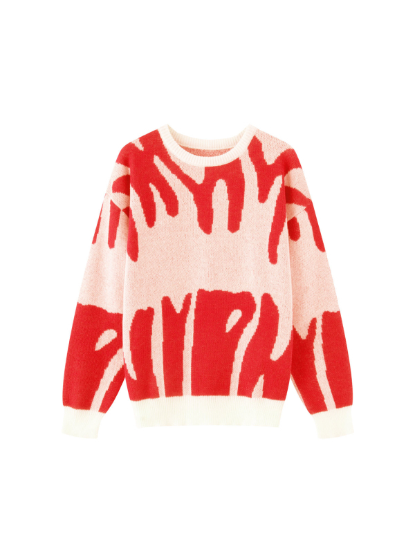 Pulovere unisex transfrontaliere europene și americane de toamnă și iarnă, cămăși personalizate cu guler rotund, largi, en-gros de la producători, la modă