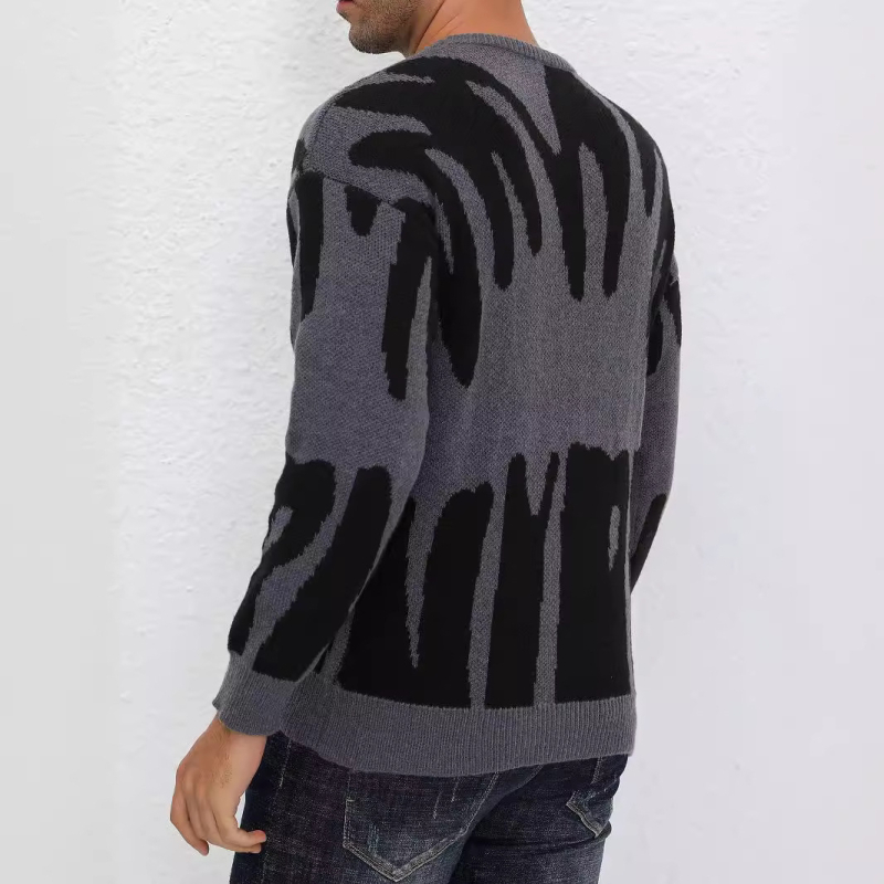 Pulovere unisex transfrontaliere europene și americane de toamnă și iarnă, cămăși personalizate cu guler rotund, largi, en-gros de la producători, la modă