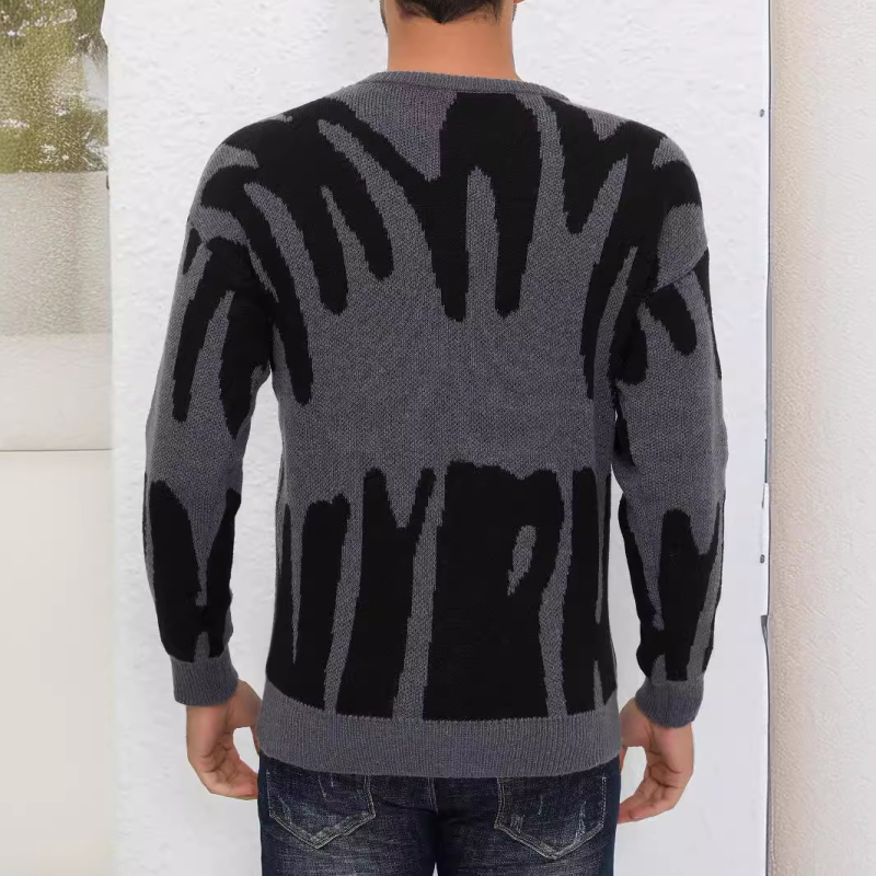 Pulovere unisex transfrontaliere europene și americane de toamnă și iarnă, cămăși personalizate cu guler rotund, largi, en-gros de la producători, la modă