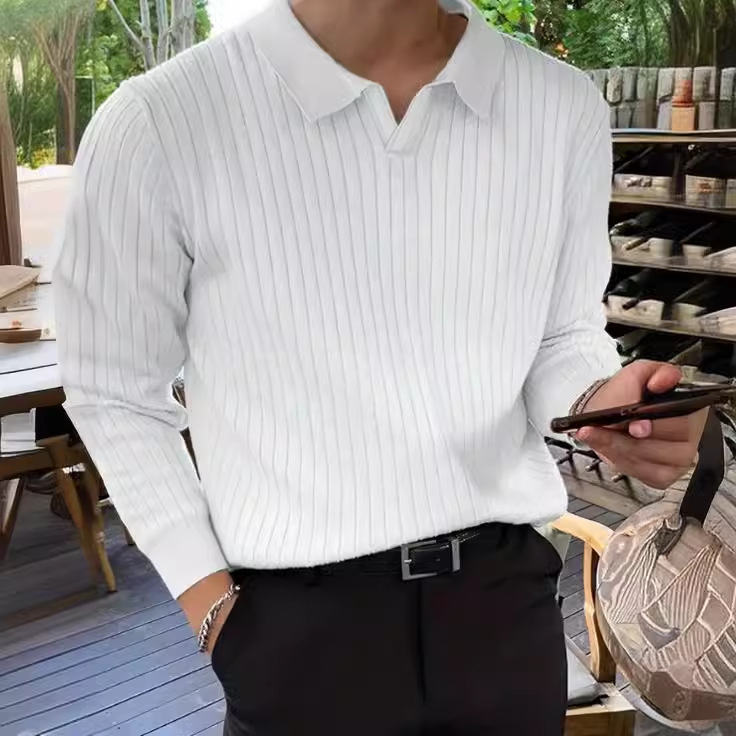 Eiropas un Amerikas ārējās tirdzniecības pārrobežu Amazon vīriešu polo krekls vasaras karstajā stilā