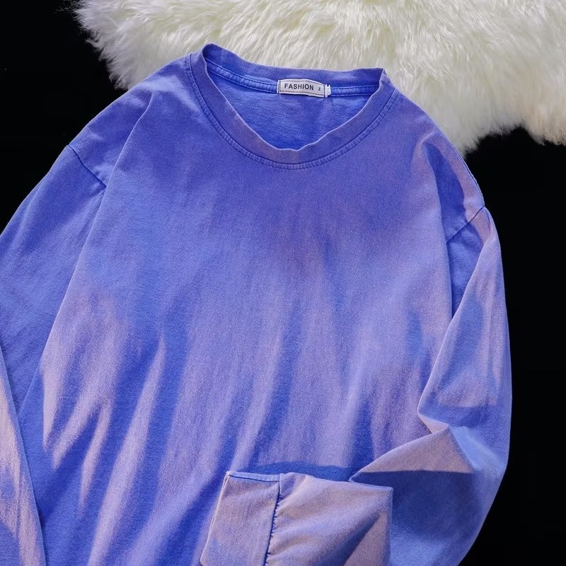 2023-as vastag pulóver, férfi őszi vintage mosott, kopott kapucnis kabát, divatos márkájú kapucnis pulóver