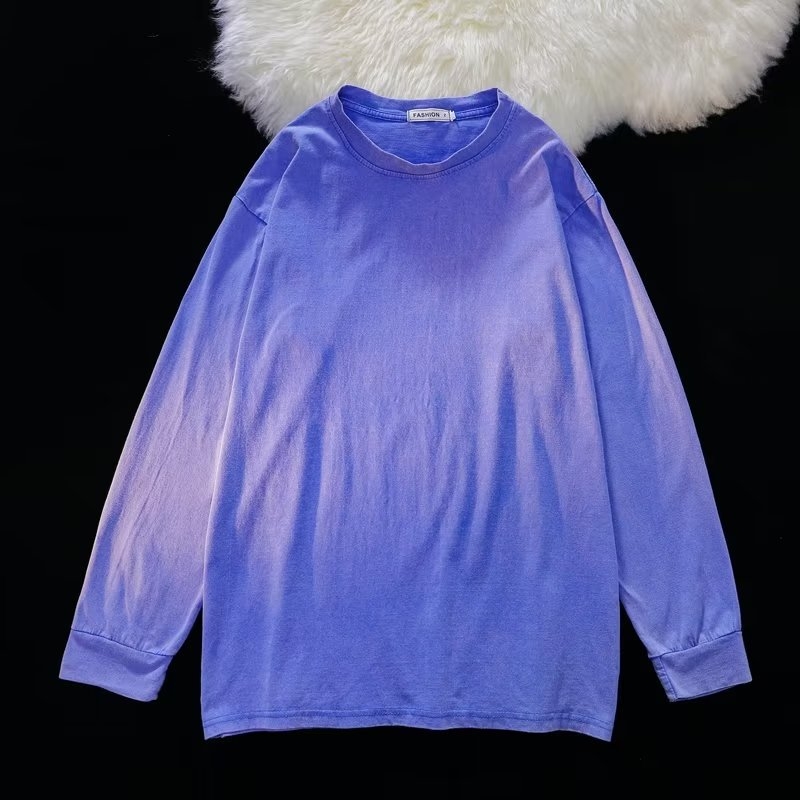 2023-as vastag pulóver, férfi őszi vintage mosott, kopott kapucnis kabát, divatos márkájú kapucnis pulóver