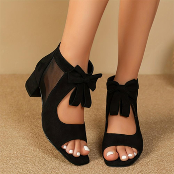 Σανδάλια Amazon Fairy Style Άνοιξη και Καλοκαίρι Νέα Ευρωπαϊκά και Αμερικανικά Σανδάλια Μόδας με Ψαρόστομο, Χοντρά Τακούνια με Ψηλοτάκουνα