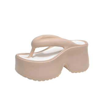 Νέες σαγιονάρες Eva με χοντρή σόλα για καλοκαιρινές γυναίκες του 2025, ενισχυτικά αντιολισθητικά παπούτσια πλατφόρμας, ευέλικτη χονδρική πώληση διασημοτήτων στο διαδίκτυο