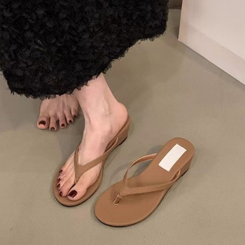 Νέας Στυλ Γαλλικές Σαγιονάρες 2025 με Καλοκαιρινά Τακούνια Πλατφόρμας, Γυναικεία Παπούτσια για Εξωτερική Χρήση, Μικρά Σανδάλια, Ψηλοτάκουνα Σανδάλια