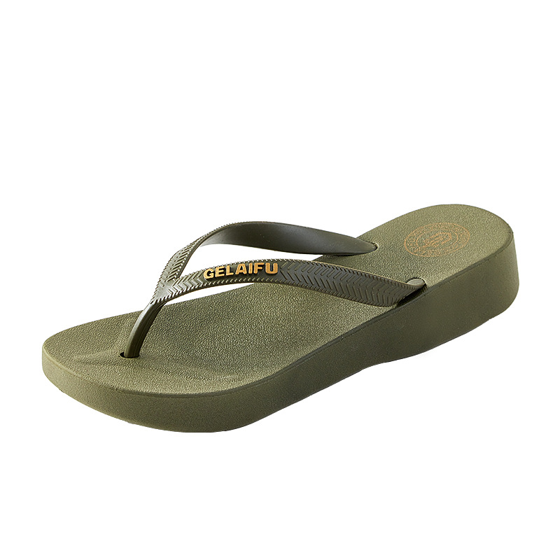 Flip-flops pentru femei, vară, noi, coreene, culoare solidă, sandale pentru casă, interior și exterior, pentru plajă, en-gros