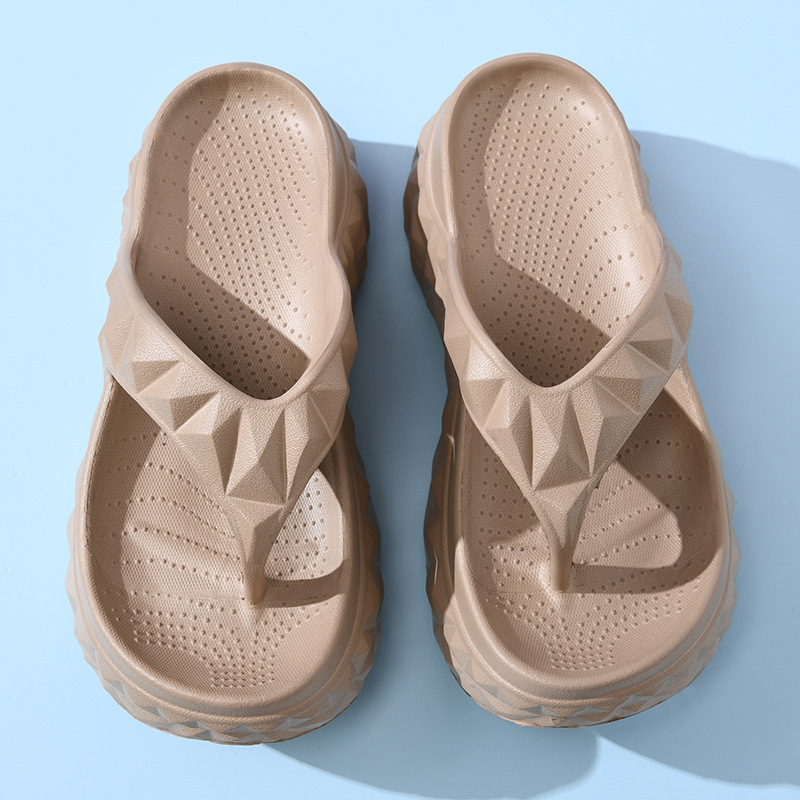 Sandale și papuci de vară pentru femei, pantofi de plajă, pantofi antiderapanți, nou-născuți, de vară, celebri, pentru Internet, Eva, cu fund gros, mărime mare
