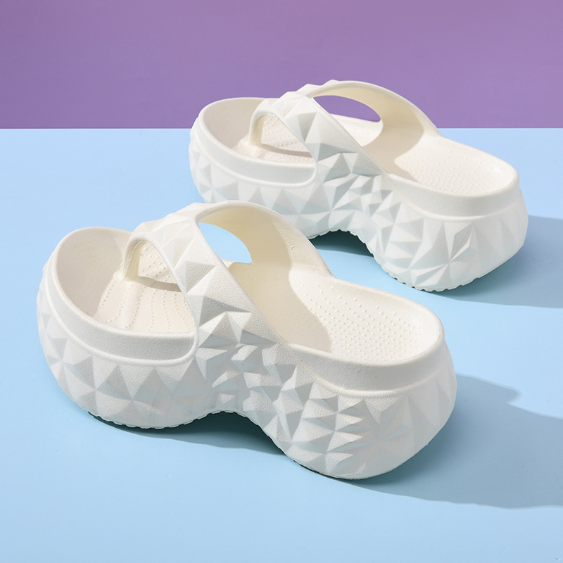Sandale și papuci de vară pentru femei, pantofi de plajă, pantofi antiderapanți, nou-născuți, de vară, celebri, pentru Internet, Eva, cu fund gros, mărime mare