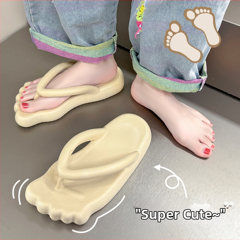 Dámske letné žabky Cross-border eva, sieťované červené plážové topánky s mäkkým spodným dielom, protišmykové, hrubé spodné diely, veľkoobchodné