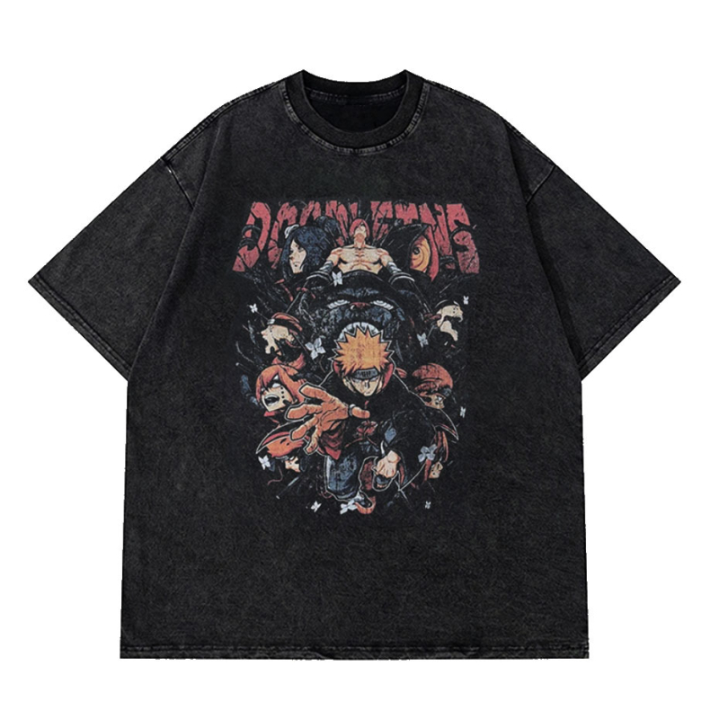 2025 tavaszi és nyári mosóvíz retro divatos márkás póló Nirvana zenekar digitális direkt befecskendezéses nyomtatással, rövid ujjú férfi kard stílusú legenda