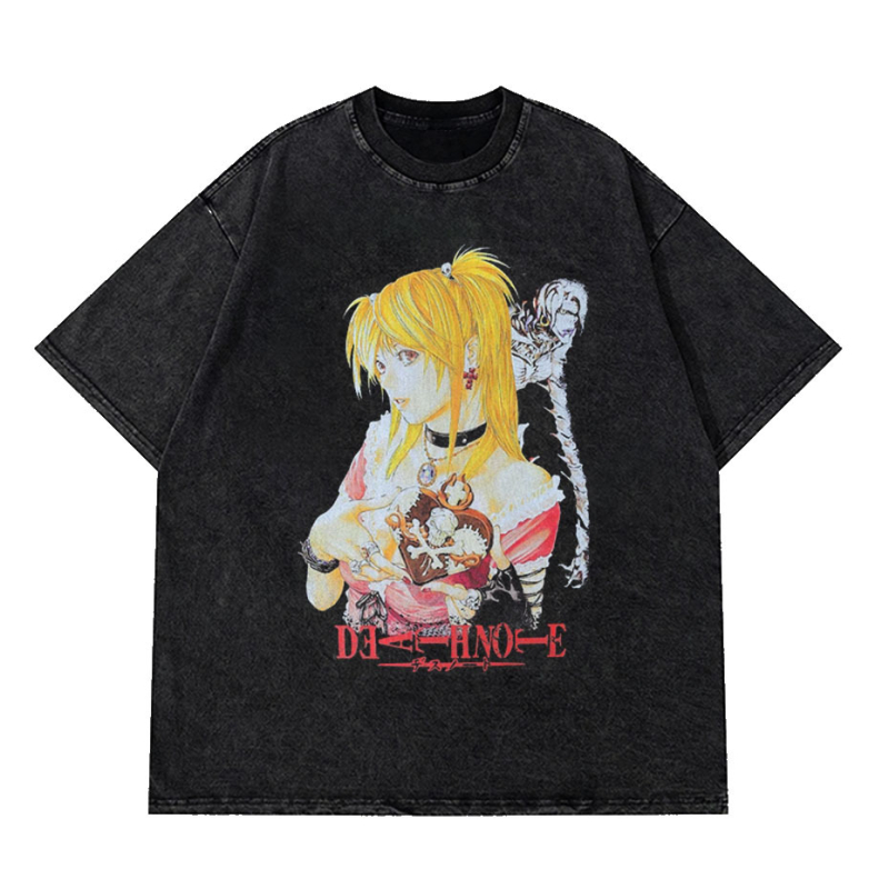 2025 tavaszi és nyári mosóvíz retro divatos márkás póló Nirvana zenekar digitális direkt befecskendezéses nyomtatással, rövid ujjú férfi kard stílusú legenda