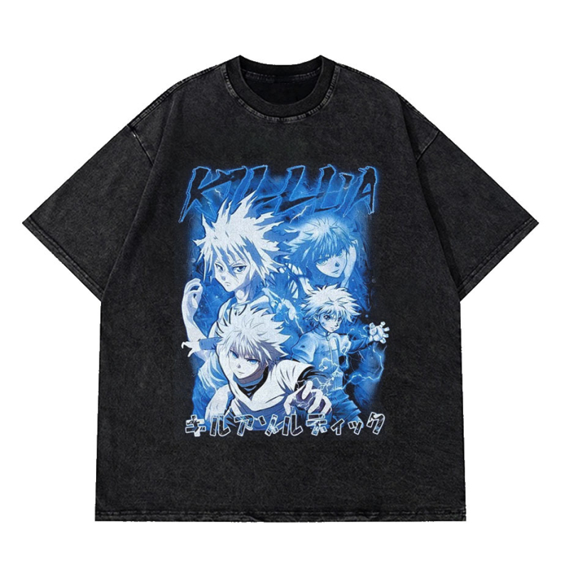 2025 tavaszi és nyári mosóvíz retro divatos márkás póló Nirvana zenekar digitális direkt befecskendezéses nyomtatással, rövid ujjú férfi kard stílusú legenda