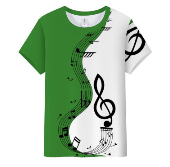 Διασυνοριακή χονδρική πώληση νέας σειράς τρισδιάστατης ψηφιακής εκτύπωσης Εκτύπωση ανδρικών και γυναικείων κοντομάνικων μπλουζών από κατασκευαστές