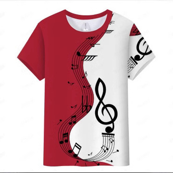 Διασυνοριακή χονδρική πώληση νέας σειράς τρισδιάστατης ψηφιακής εκτύπωσης Εκτύπωση ανδρικών και γυναικείων κοντομάνικων μπλουζών από κατασκευαστές