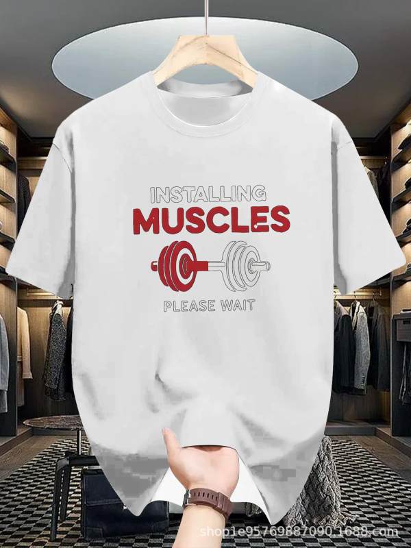 Meeste lühikeste varrukatega T-särk 2025. aasta uus suvine moodne Korea lahtise alussärgi teismelistele väliskaubanduse T-särkide riided