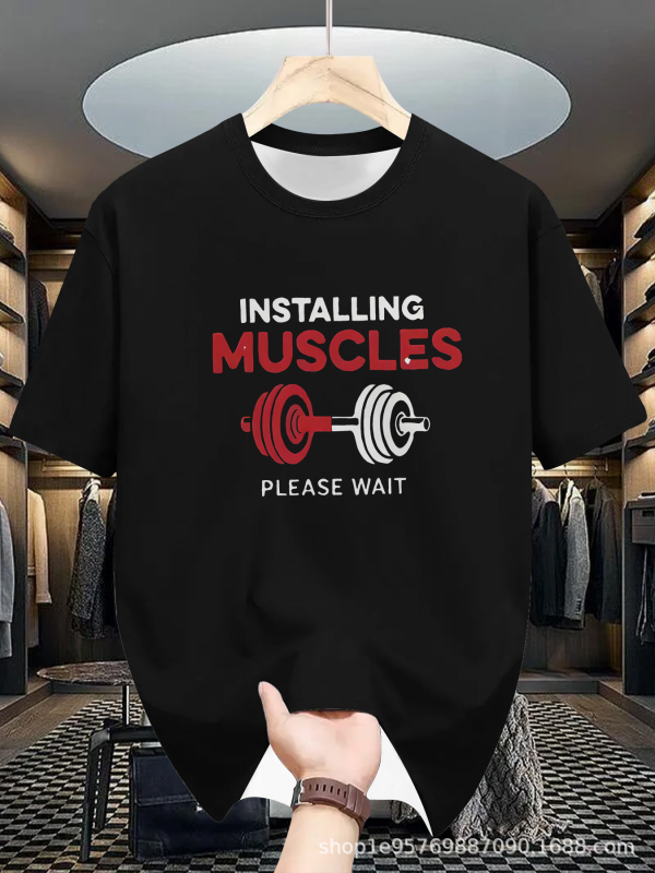 Meeste lühikeste varrukatega T-särk 2025. aasta uus suvine moodne Korea lahtise alussärgi teismelistele väliskaubanduse T-särkide riided