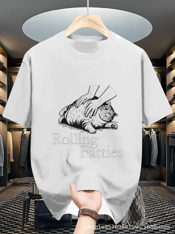 Meeste lühikeste varrukatega T-särk 2025. aasta uus suvine moodne Korea lahtise alussärgi teismelistele väliskaubanduse T-särkide riided