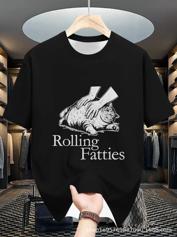 Meeste lühikeste varrukatega T-särk 2025. aasta uus suvine moodne Korea lahtise alussärgi teismelistele väliskaubanduse T-särkide riided