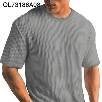 Нова мъжка риза с къс ръкав и ревер, размер plus size 1-17, широка и модерна, 2024 г.