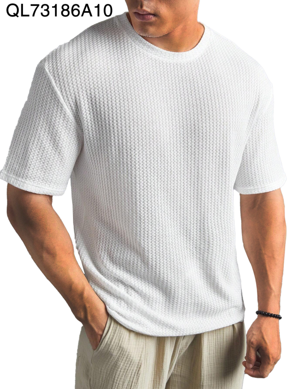 2024-es új, határokon átnyúló, plus size 1-17 mintás, férfi bő, divatos, rövid ujjú, hajtókás ing