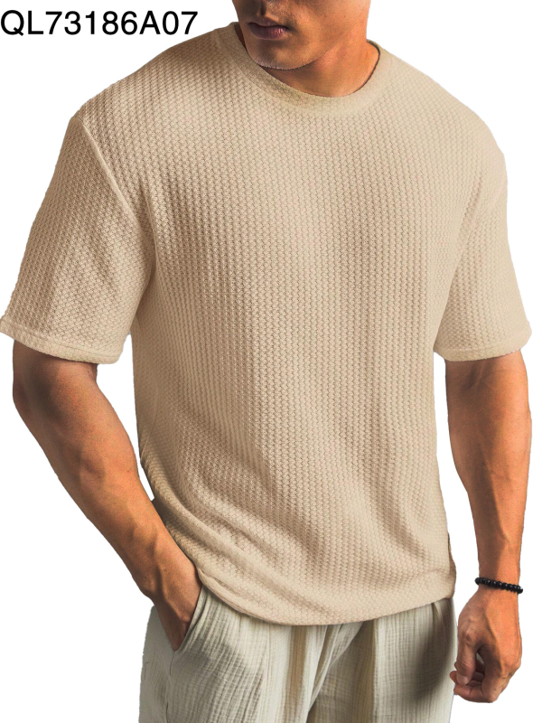 2024-es új, határokon átnyúló, plus size 1-17 mintás, férfi bő, divatos, rövid ujjú, hajtókás ing