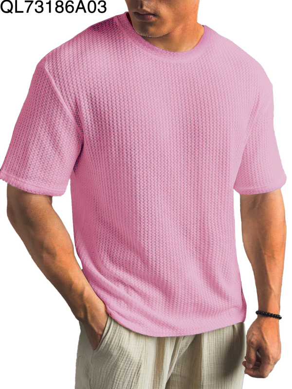 2024-es új, határokon átnyúló, plus size 1-17 mintás, férfi bő, divatos, rövid ujjú, hajtókás ing