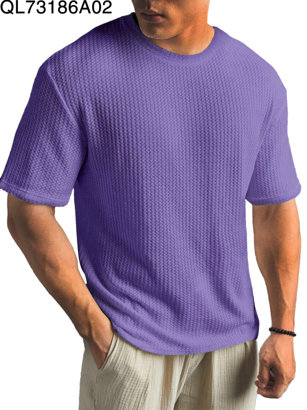 2024-es új, határokon átnyúló, plus size 1-17 mintás, férfi bő, divatos, rövid ujjú, hajtókás ing